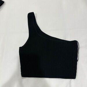 Babaton one shoulder top